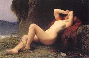 Lefebvre, Jules Joseph Mary Magdalen in the Grotto Norge oil painting reproduction